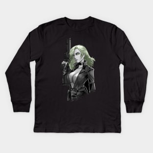 Sniper Wolf Kids Long Sleeve T-Shirt